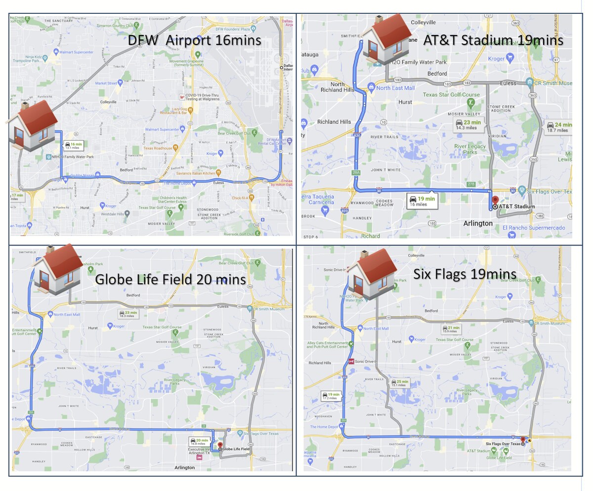 Dallas Palace  Centrally Located, 17 mins to DFW