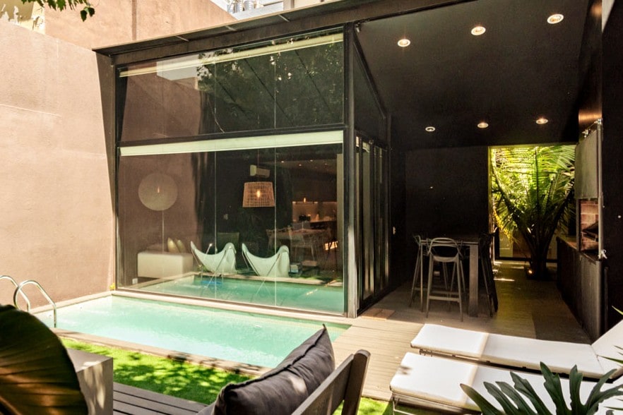 Spectacular flat w/ private heated pool & bbq