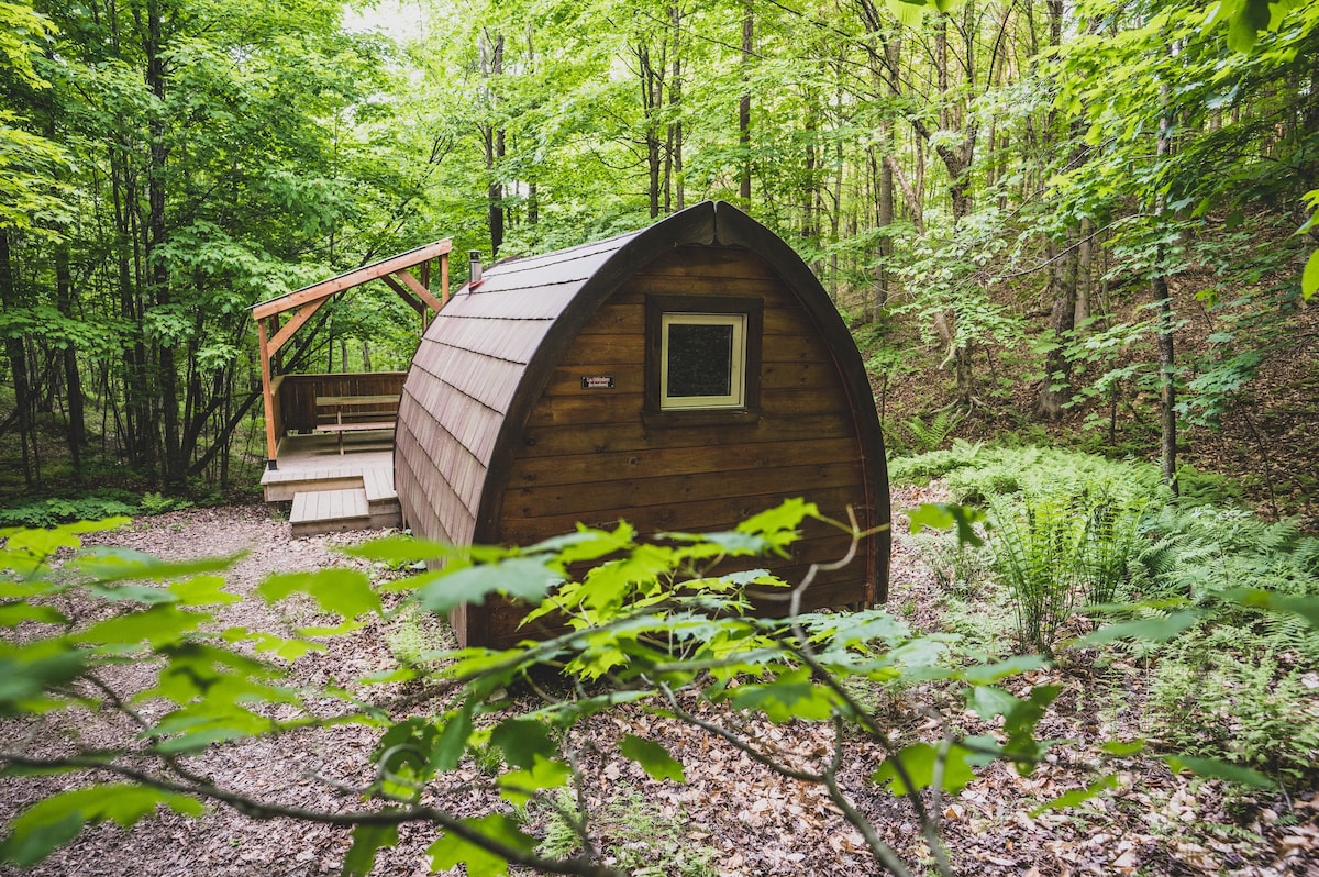 Tiny cabin in nature, Pet-friendly & teleworking