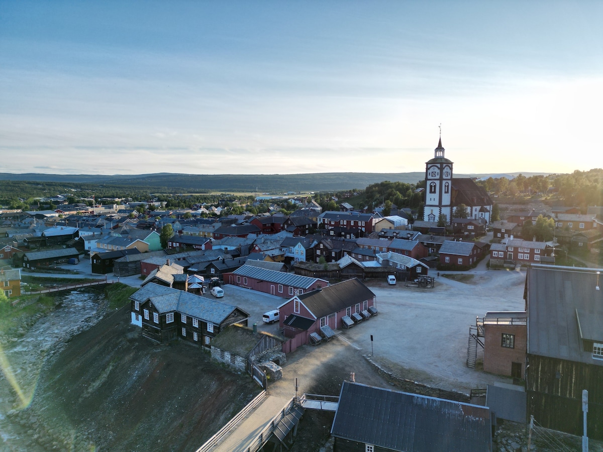 Koselig leilighet midt i Røros