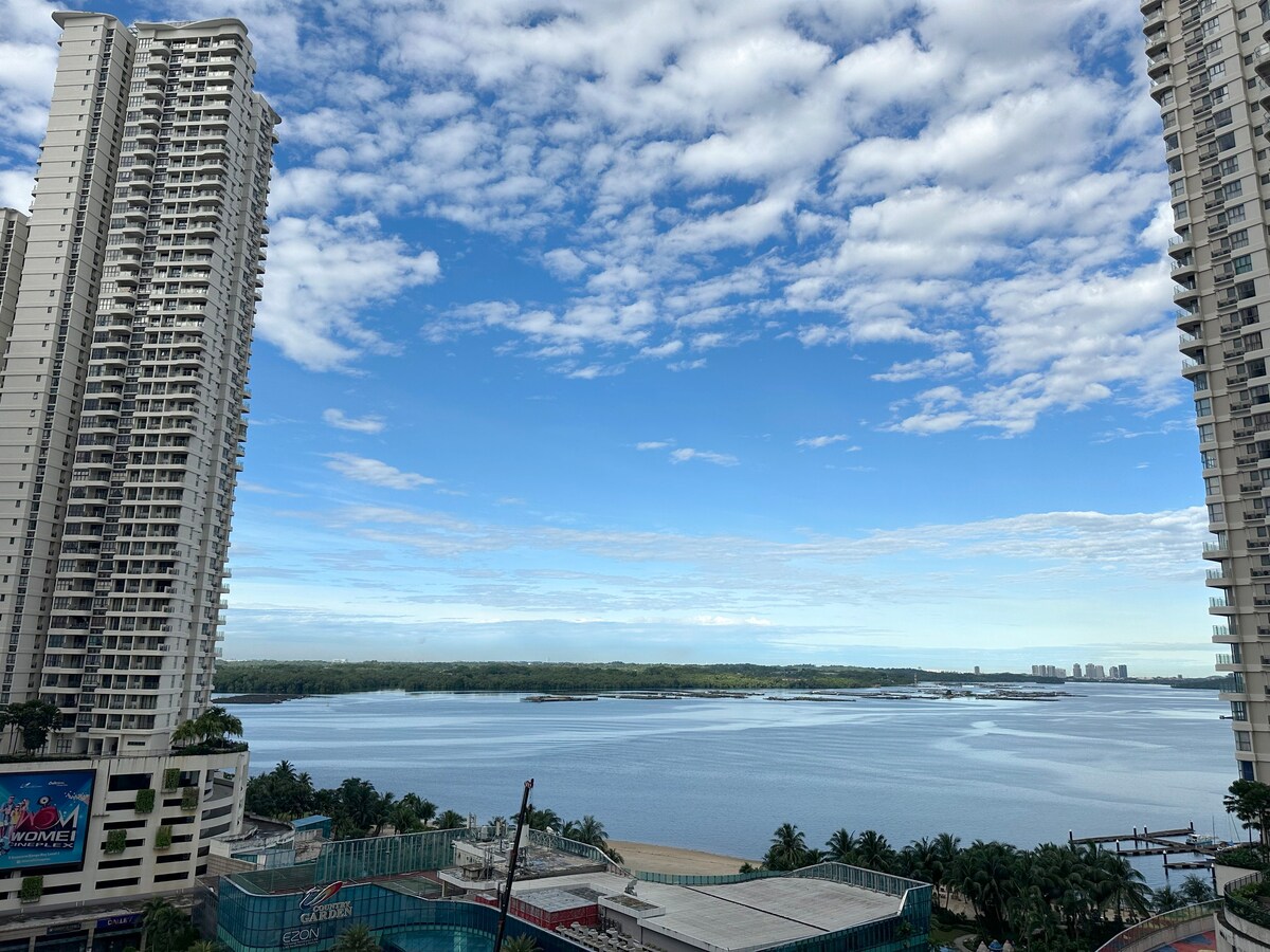 宽敞的超级海景2卧2卫DangaBay