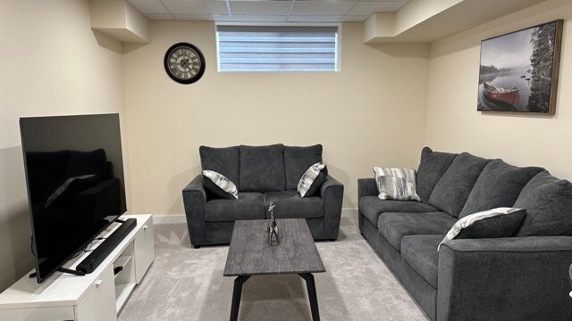 Cozy spacious 1 bedroom basement Suite