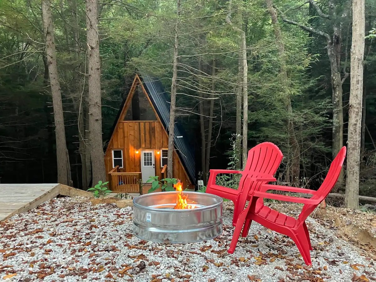 Overlook Oasis | RRG | A-frame Cabin, NEW Hot Tub