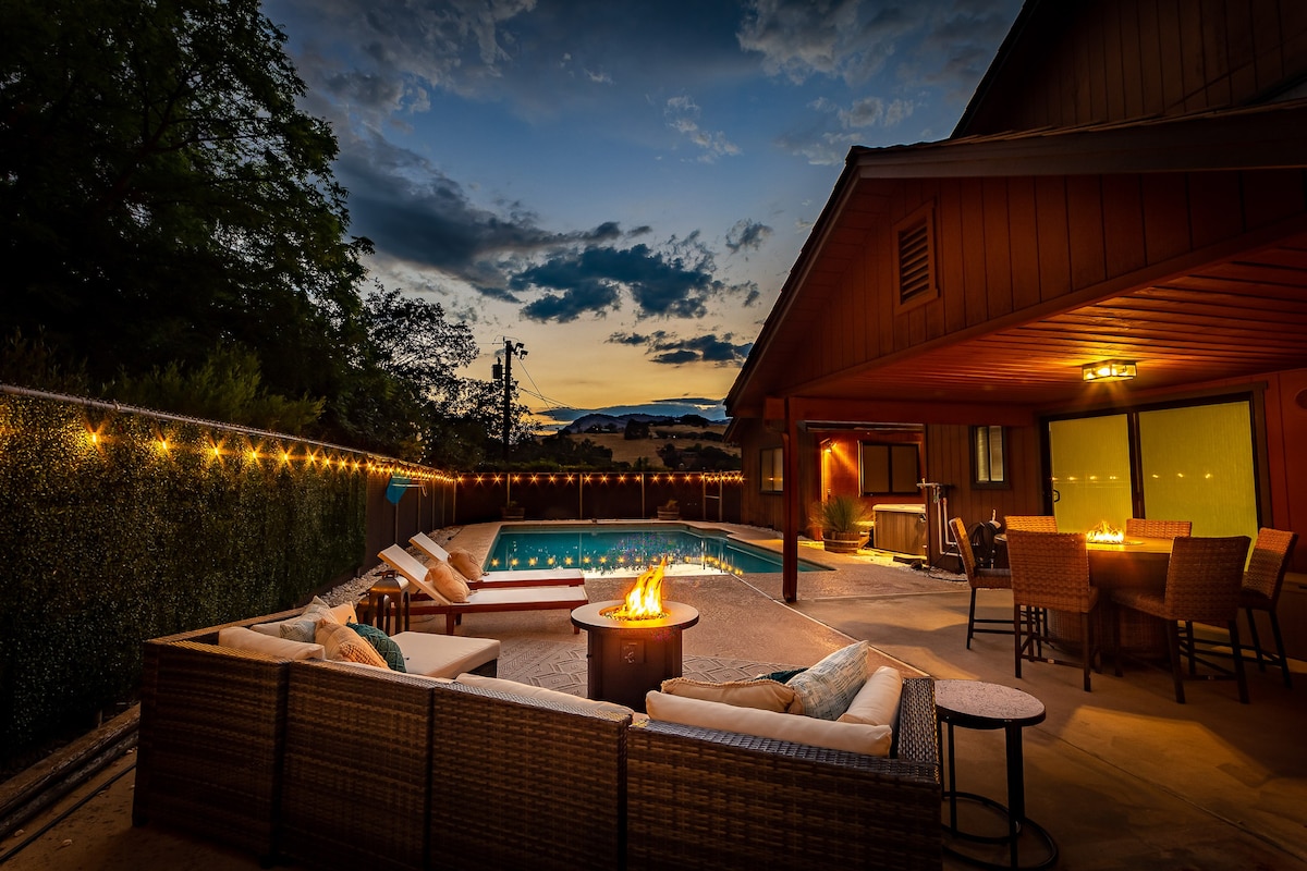 Meadow Cabin~Pool & Hot Tub/Sequoia Park