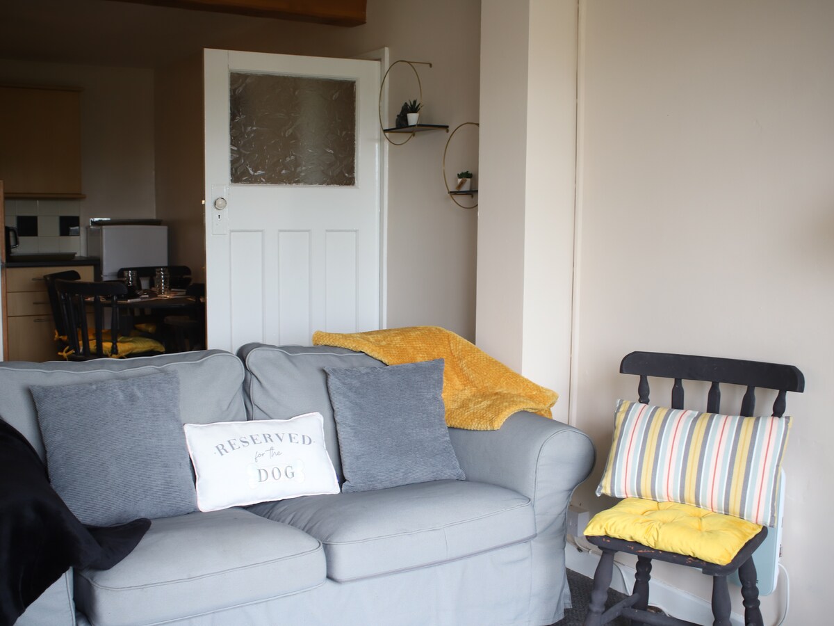 Pet friendly flat with spacious garden- Carmarthen