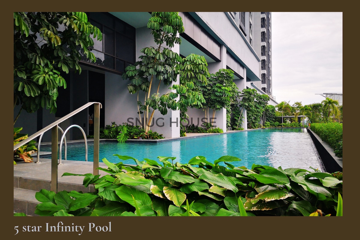 Pool Heaven 2room KL City - 1 MRT stop to TRX