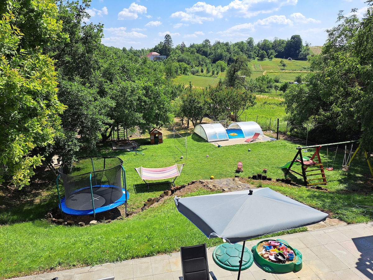 Holiday House Litenčice in South Moravia