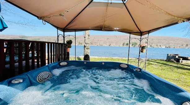 DeRuyter Lakefront Camp w/ Dock & Hot Tub, 3br