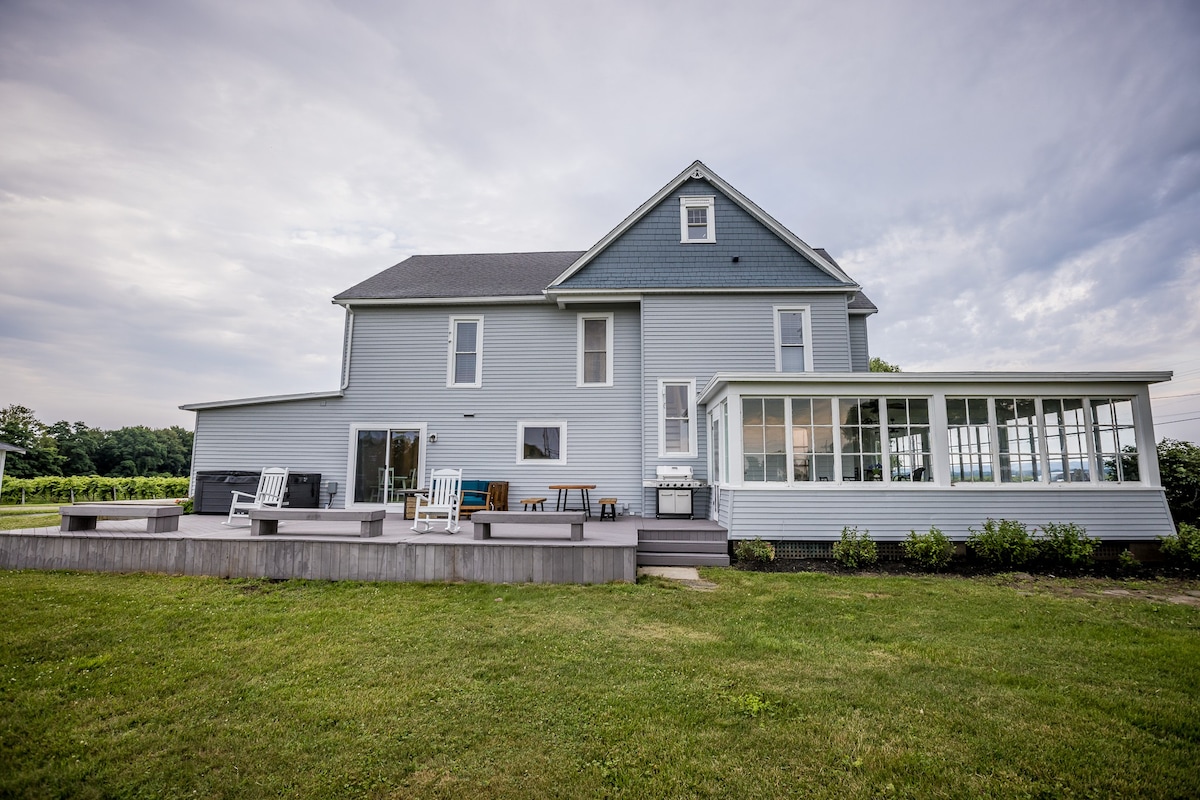 Lakeside Vineyard Farmhouse