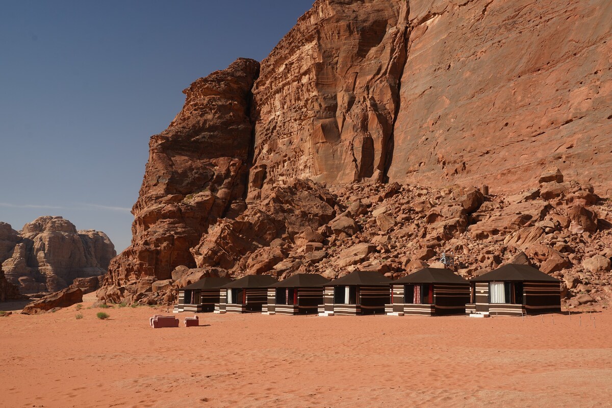 Bedouin house in Wadi Rum Desert