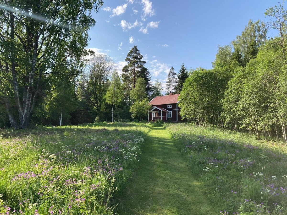 Skomakartorp - spacious house by private lake