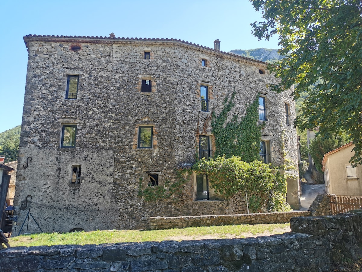 Appartement Azur avec jardin partagé