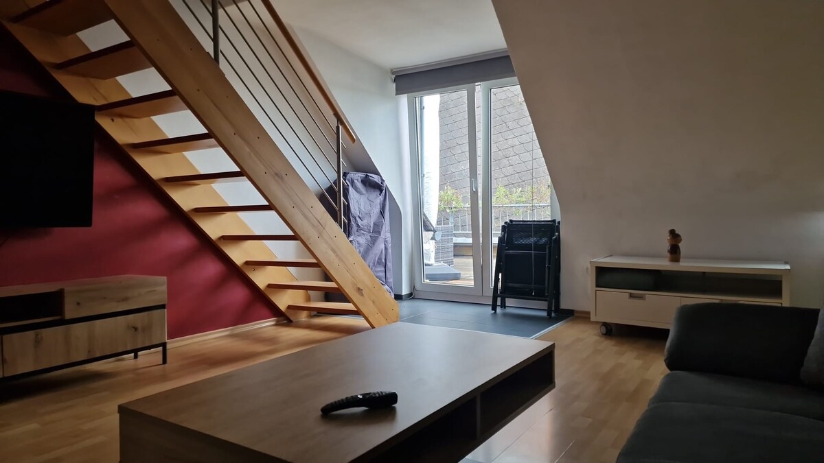 Maisonette mit großer Dachterrasse