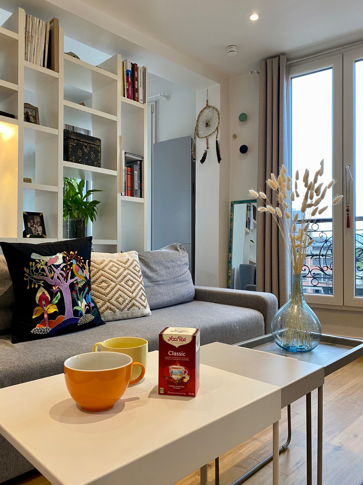 Cosy and tiny Parisian studio (La Villette)