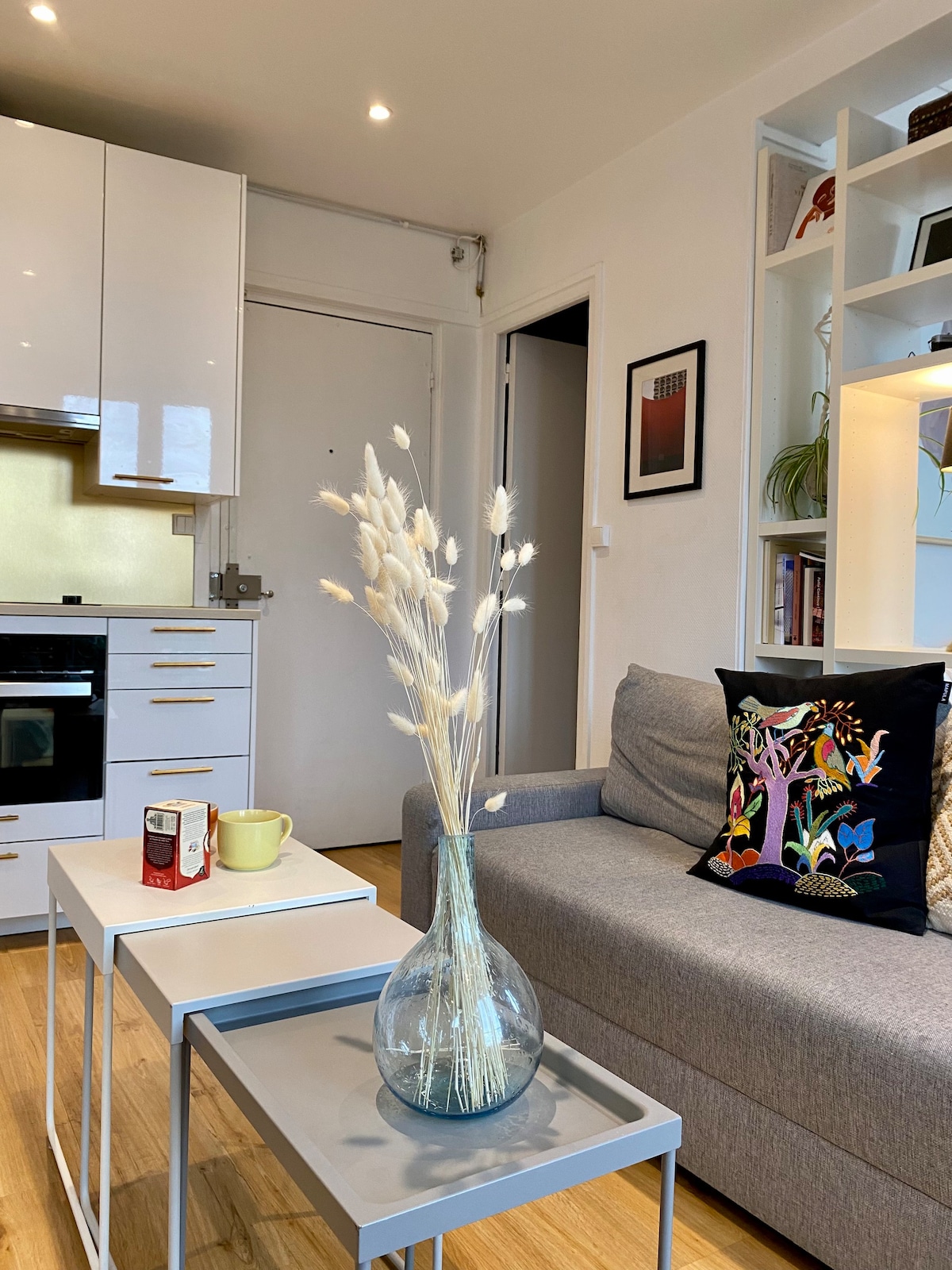 Cosy and tiny Parisian studio (La Villette)