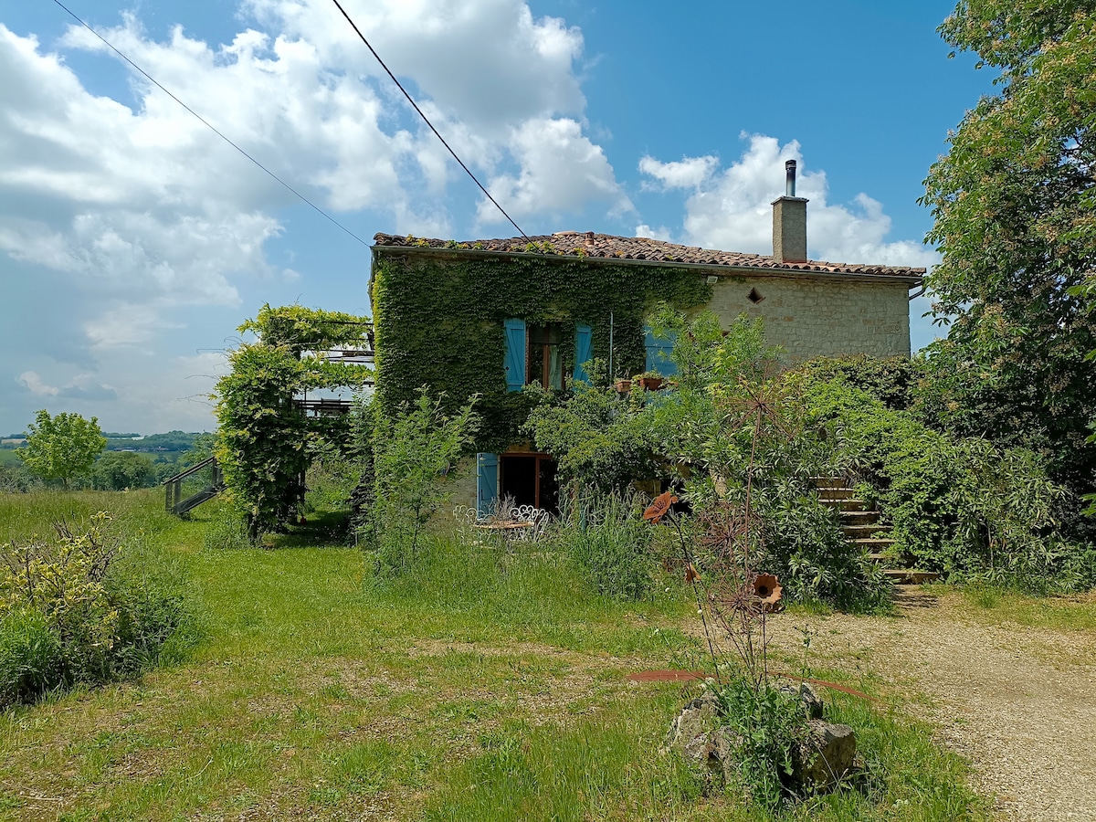 Farmhouse with spectacular views