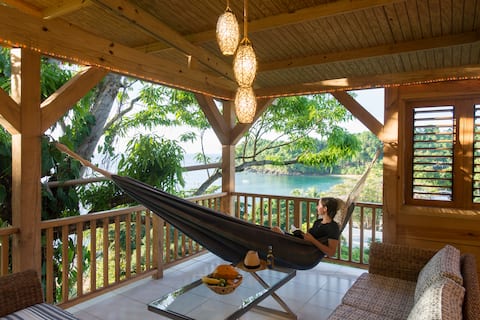 Castara Retreats- Treetops-2 bed lodge- ocean view