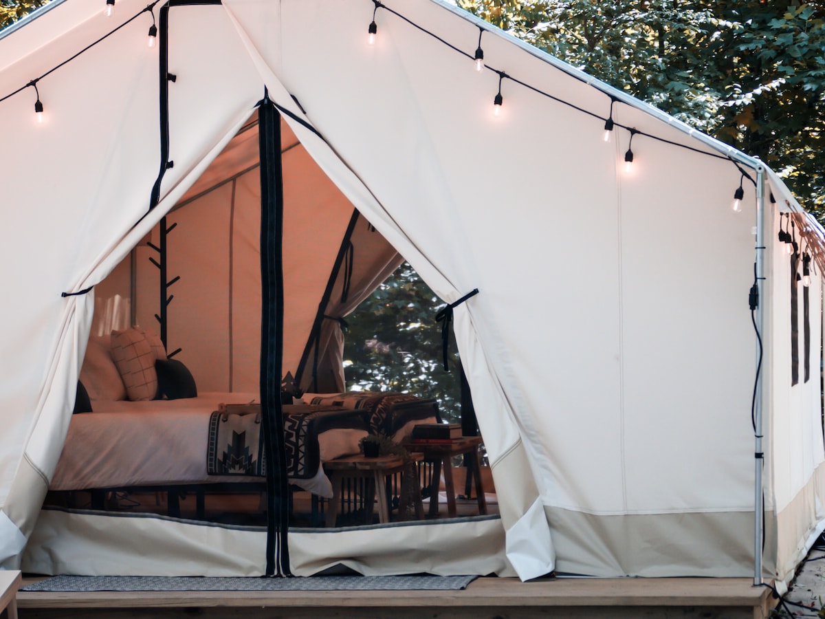 Luxury Glamping | Lake | Talledega | Fire Pit