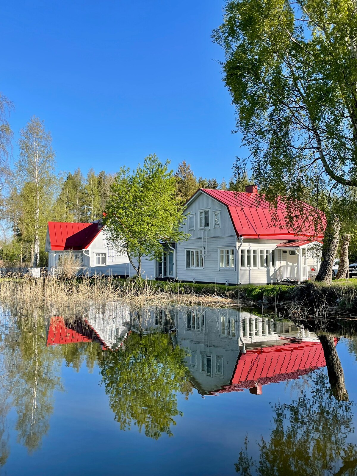 位于Vesijärvi湖畔的夏季公寓， Ironman