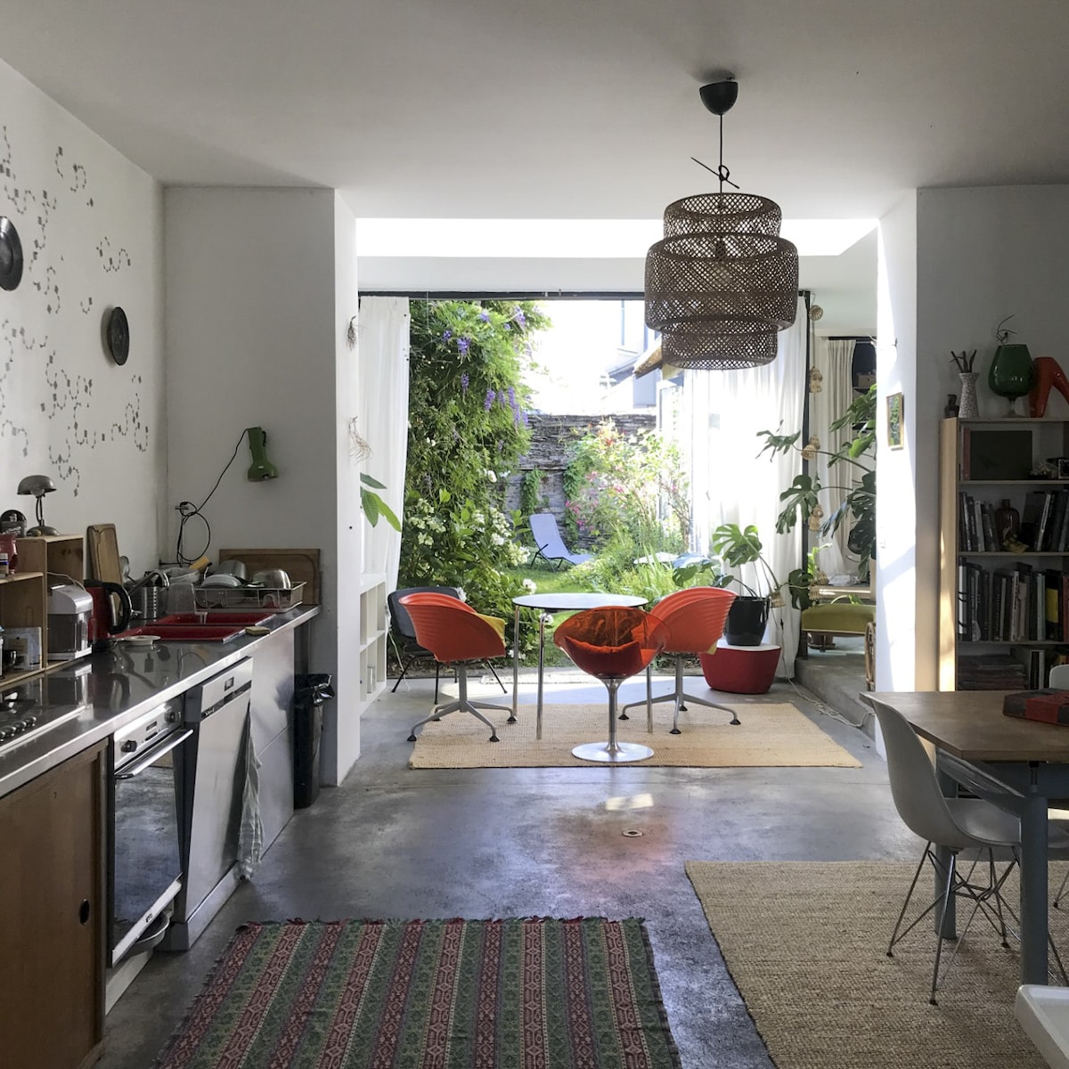 Chambre privée dans maison bohème - centre Angers