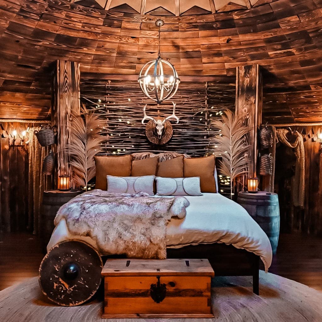 Viking Luxury Hygge at The Jarl's Yurt & Spa