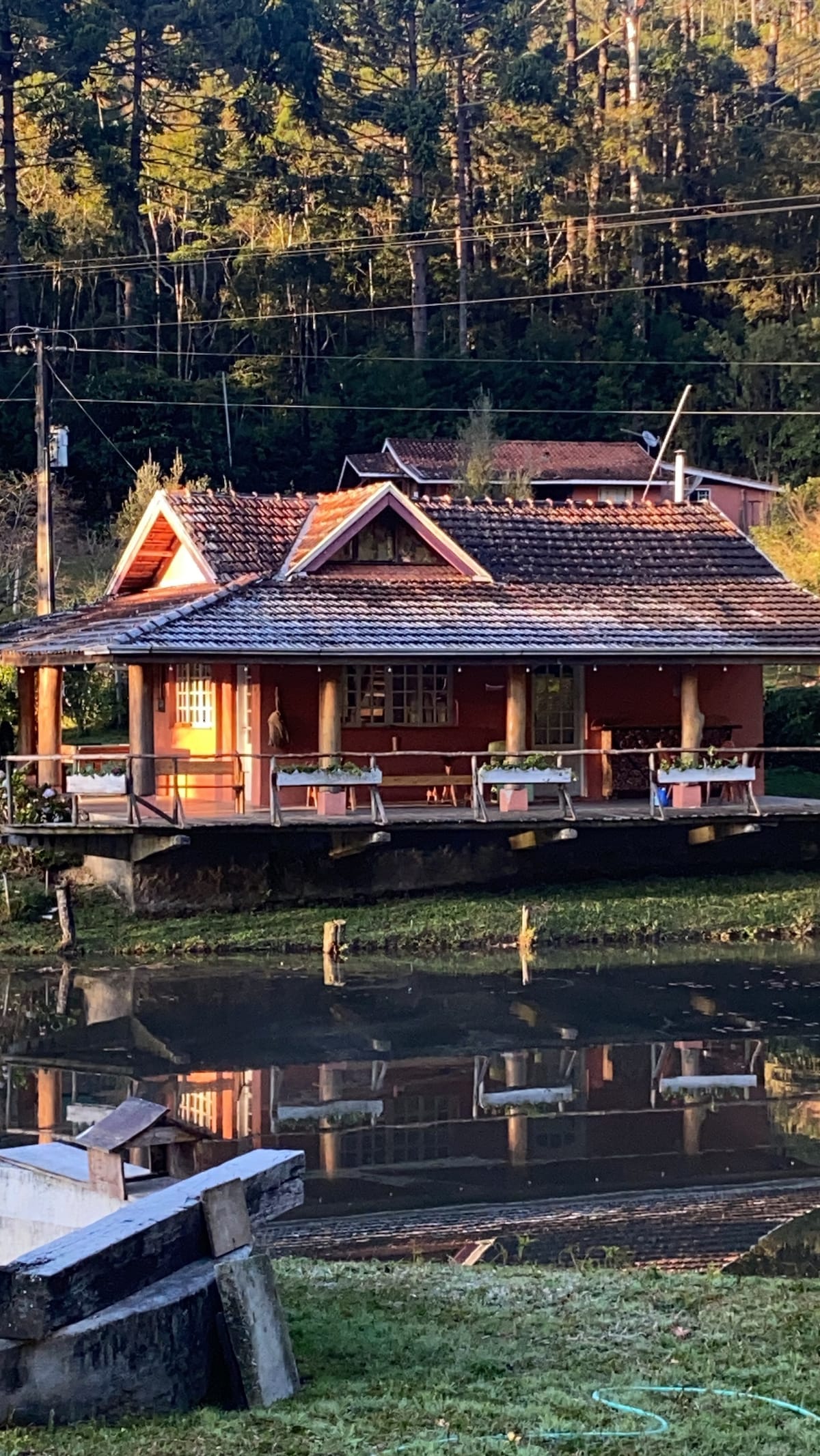 Casa do lago das trutas