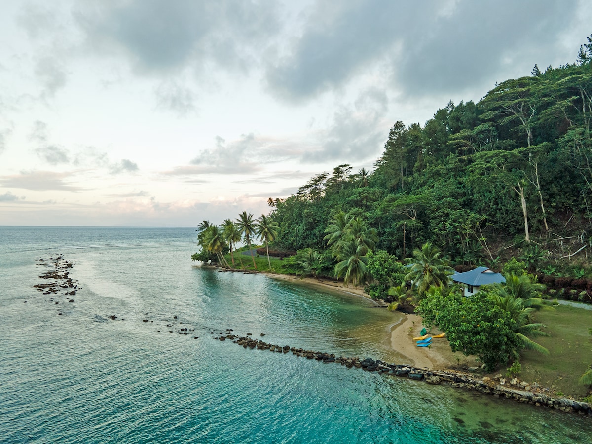 Bungalow en bord de mer