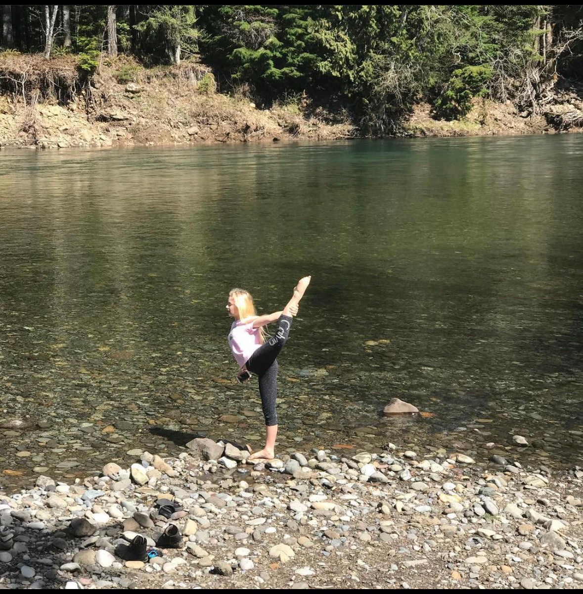 Camping by the Cowlitz River