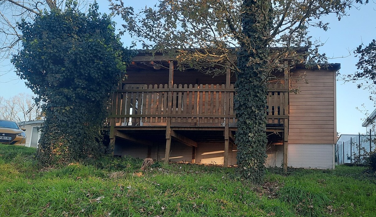 Chalet Anglais avec terrasse