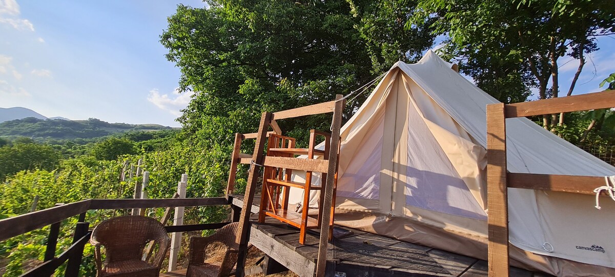 Grapes Glamping - The Riesling tent