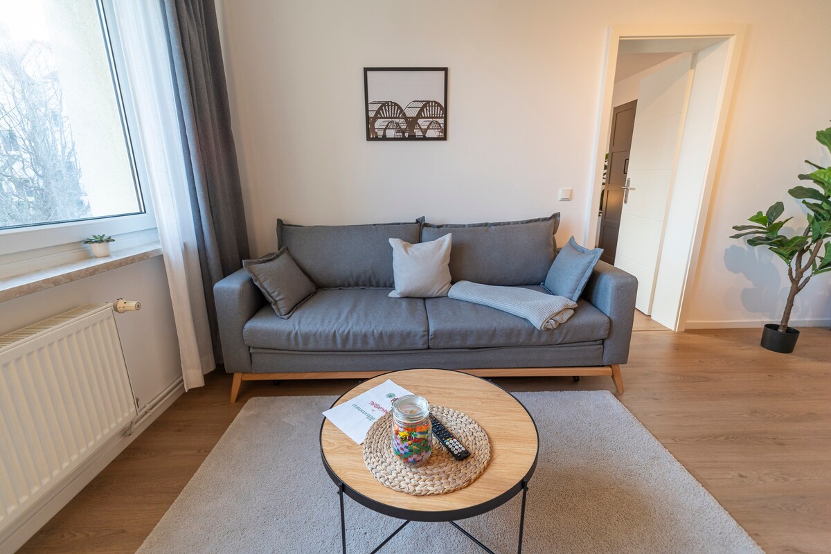 RR | Stylish Apartment 50 m² | WIFI | Washer | TV