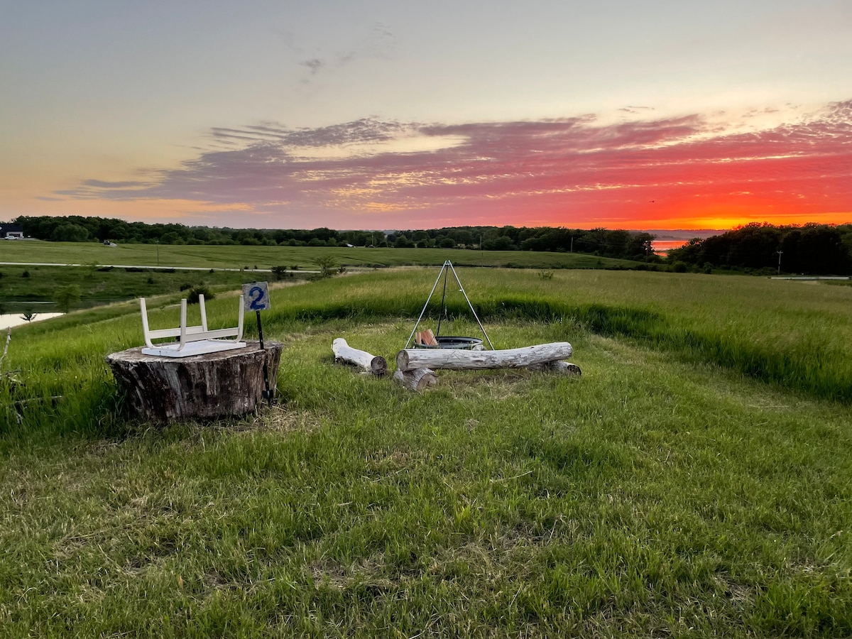 Tent/RV camping site 2- large open space