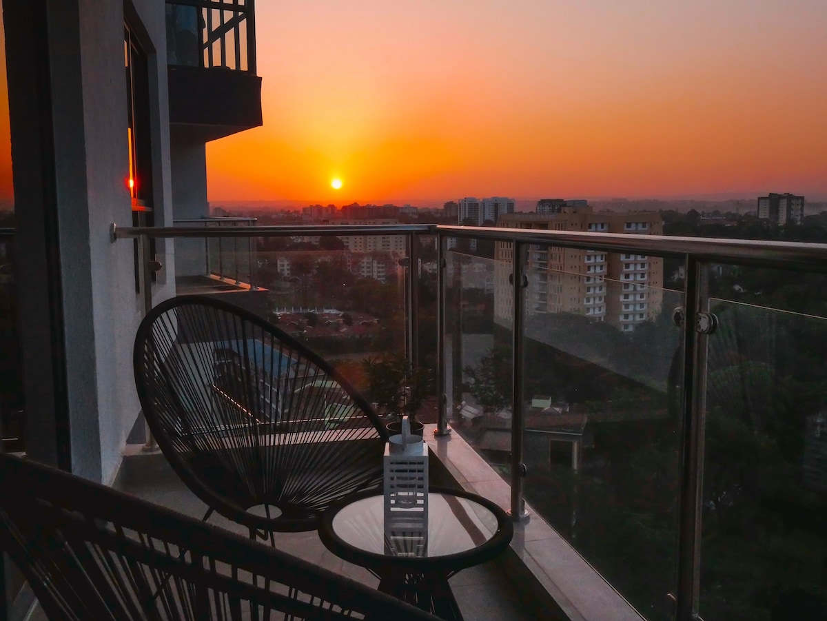 Modern Apartment with amazing city views