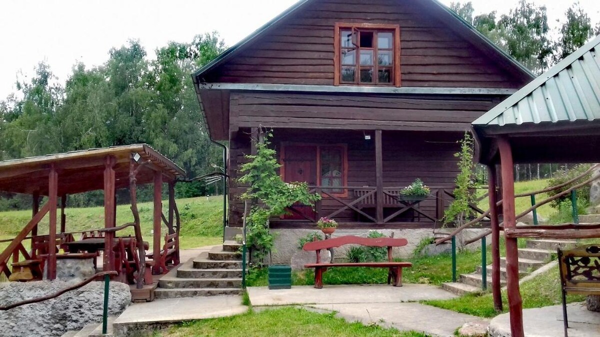 Cozy house with Sauna and Water