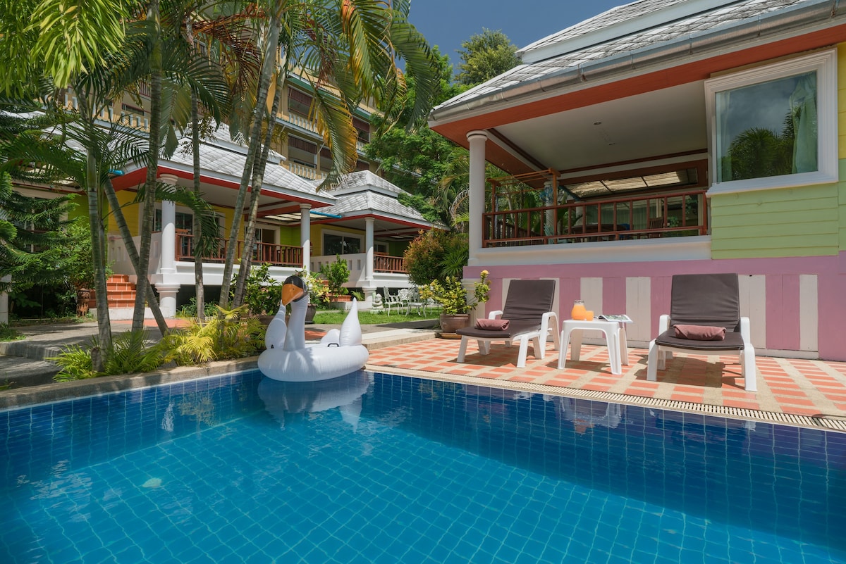 2BR Peaceful Villa in Patong area: