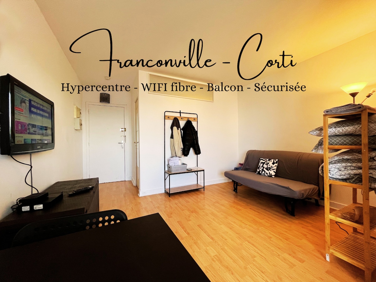 Studio Hypercentre - Grand Balcon - Fibre @SirDest