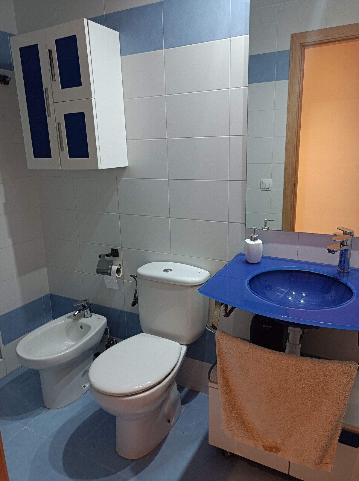 Habitación doble+ baño privado+cocina-salón (VLC)