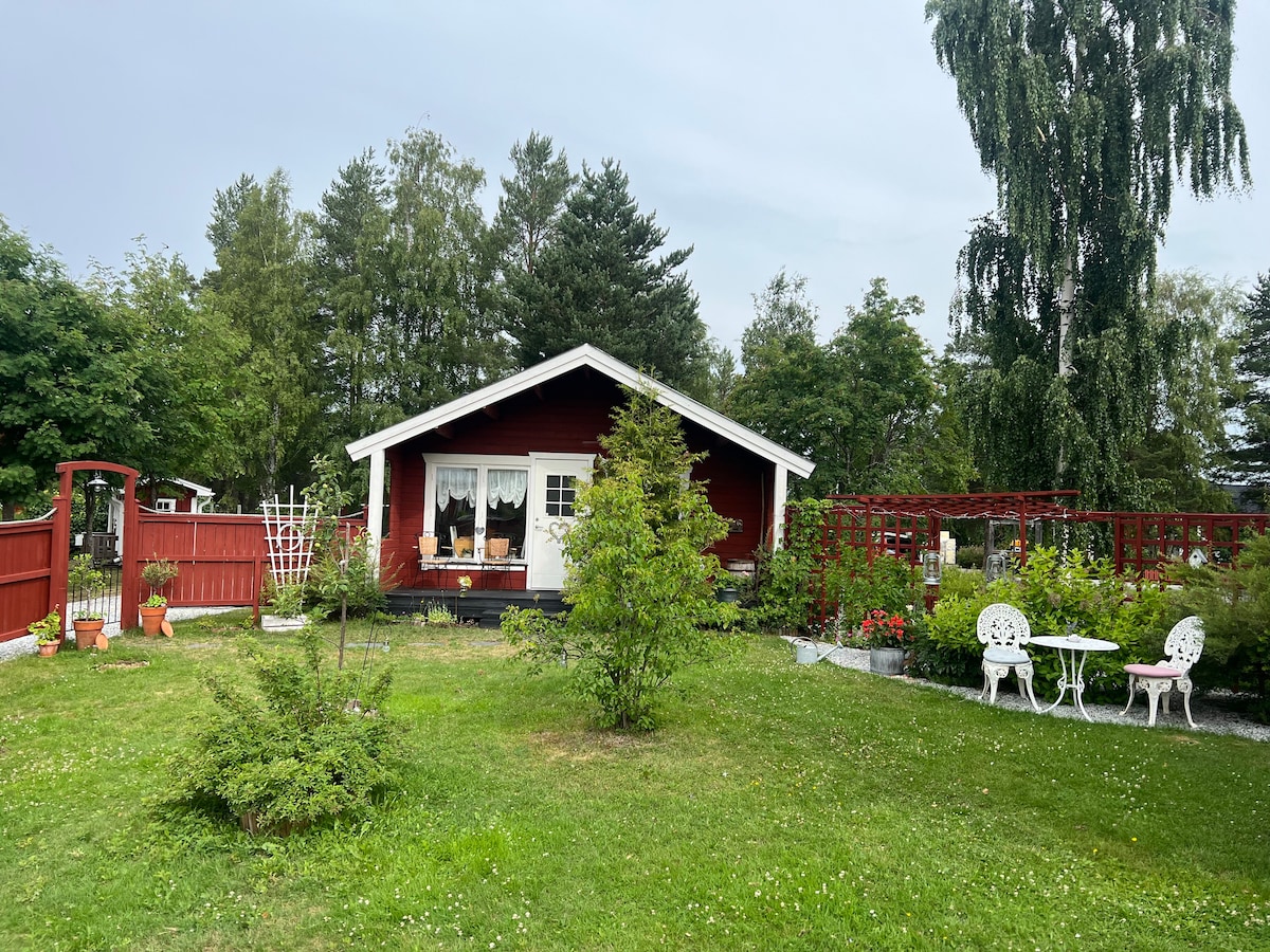 Swedish cabin with relax and sauna in the nature