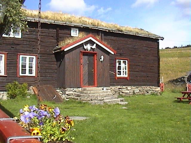 位于Korssjøen Gård的夏季客厅