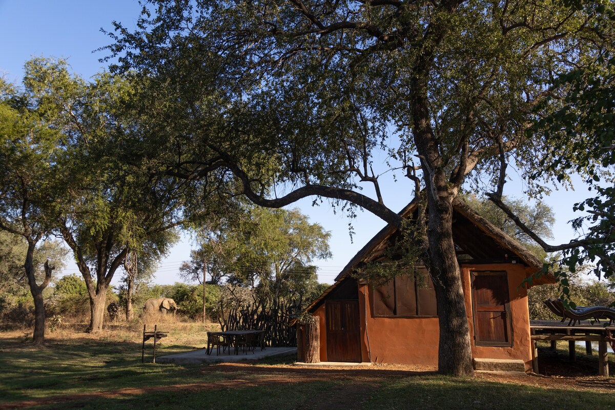 Hippo hide,自炊式小木屋