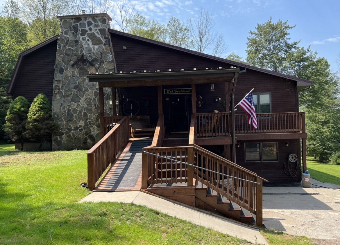 Foulkrod’s Lodge on Wooded Retreat