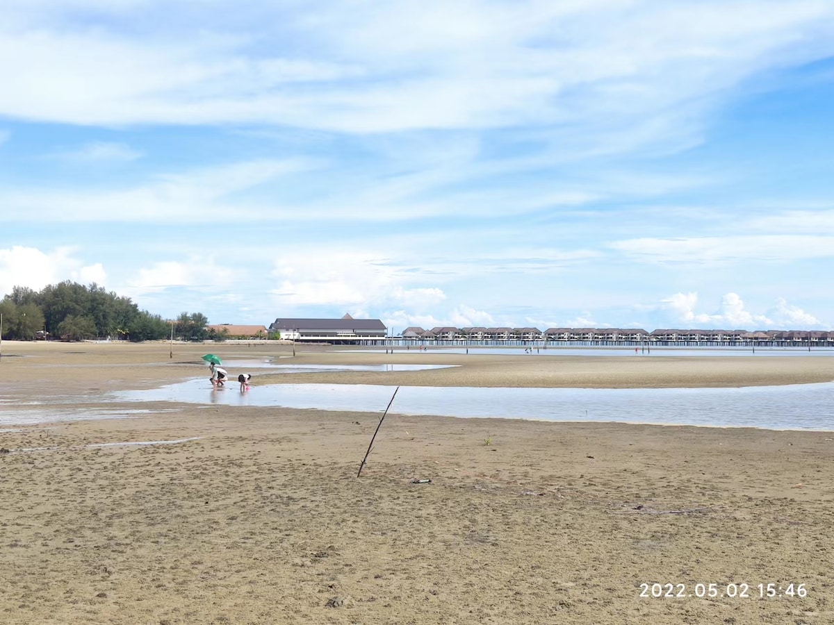 海边临湖别墅-湖中划船/seaside lake villa-can boating in lake