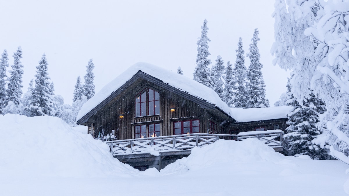 Fjällstuga in Bydalsfjällen