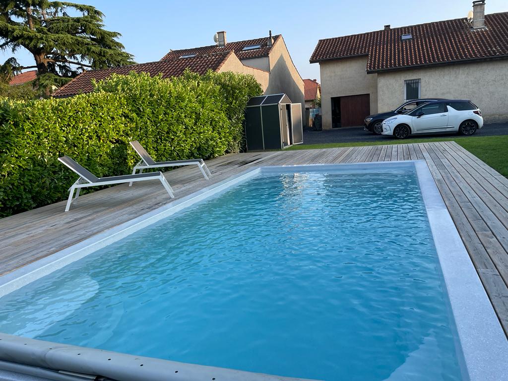 Maison de village avec piscine