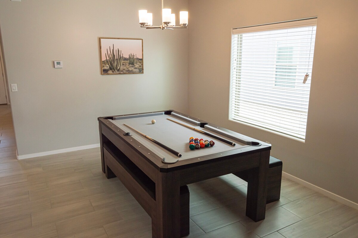 Stylish Escape WITH Pool&Ping-pong Table