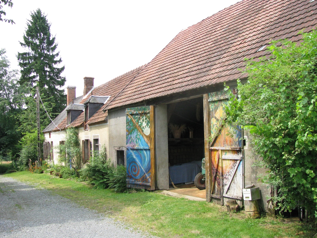 Le blé en herbe, Garden room