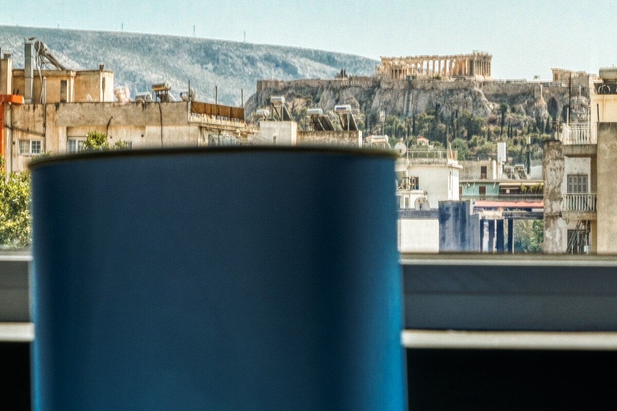Acropolis View Luxury Apart @ 400m metro Keramikos