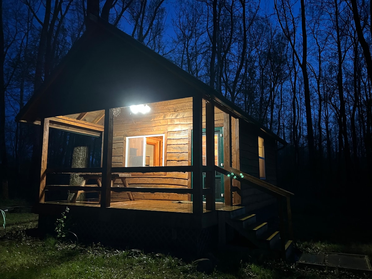 Over The River Though The Woods Rustic Cabin #1