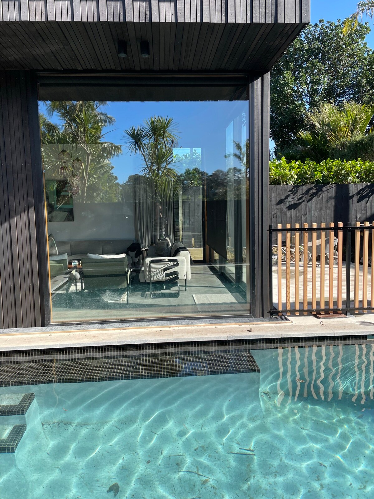 architect designed, pool, sun