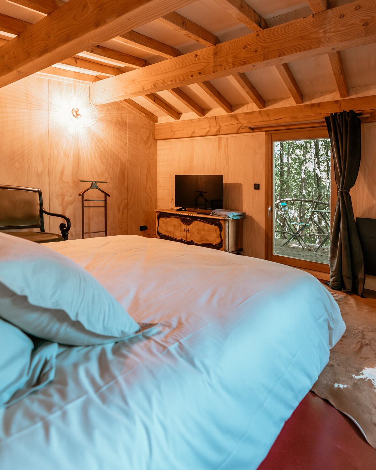 Cabane le Cèpe avec bain scandinave